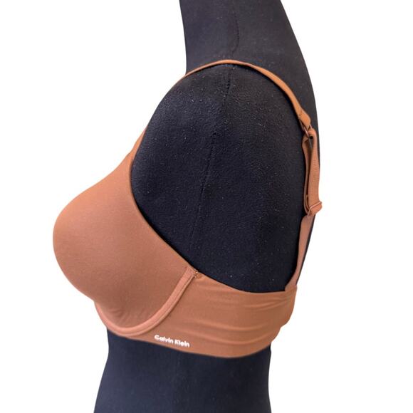 NEW MACY’S CALVIN KLEIN Perfectly Fit Lightly Lined Full Coverage Bra Size 34DDD - Picture 3 of 5